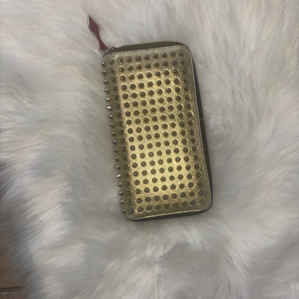 Christian Louboutin Bold Red Leather Wallet